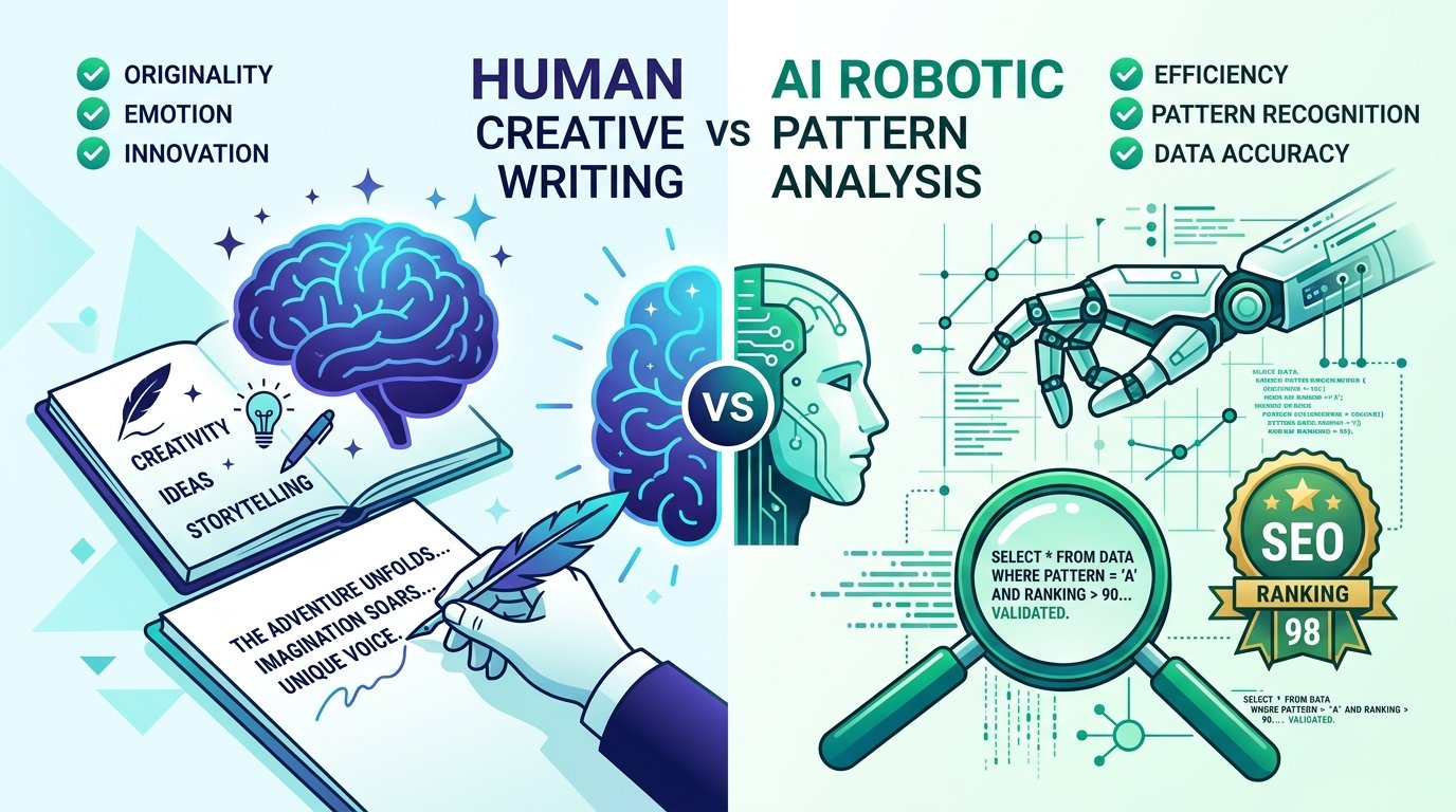 Editorial Guide: Natural Human Writing vs Robotic AI Patterns